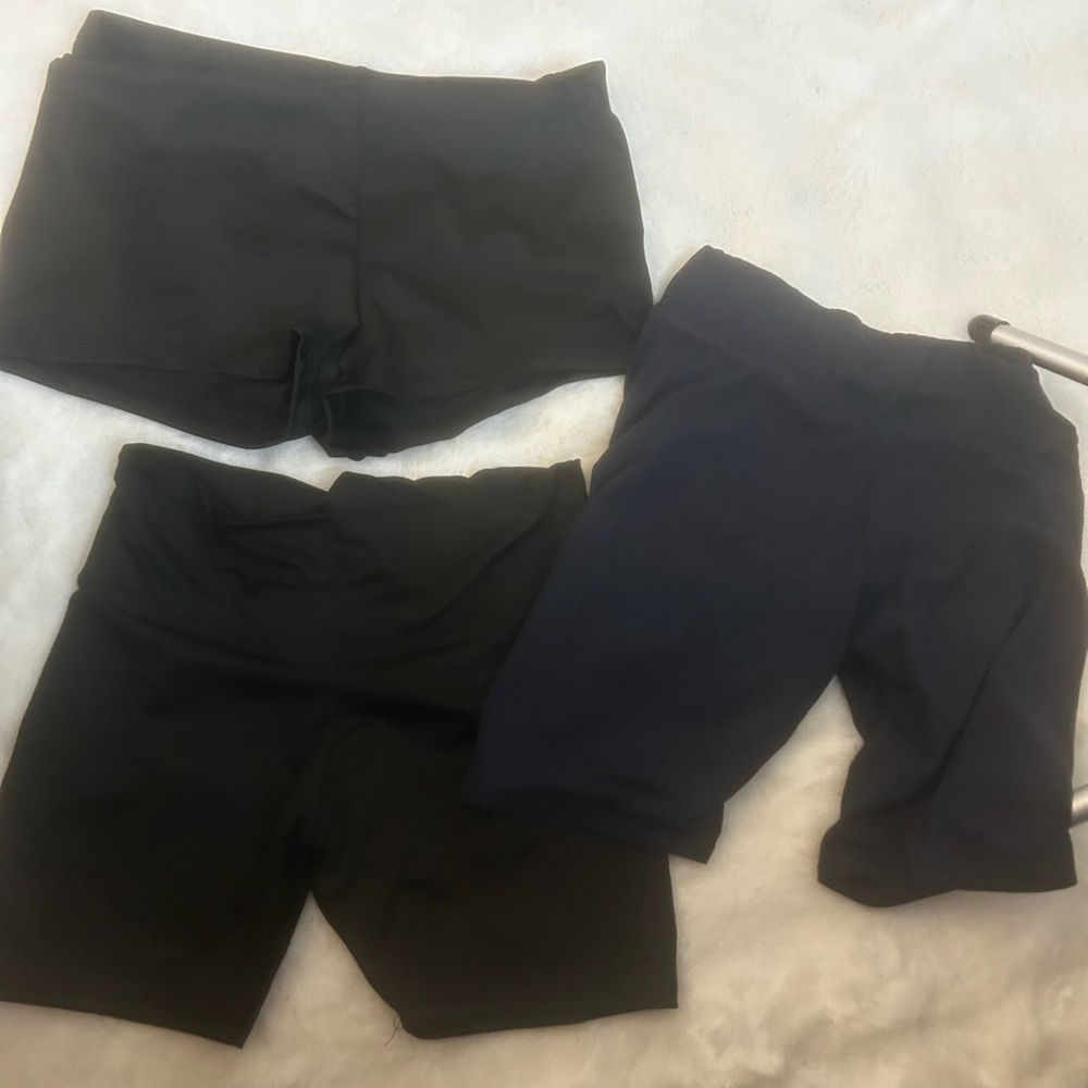 Pick 5 Set of Black Shorts